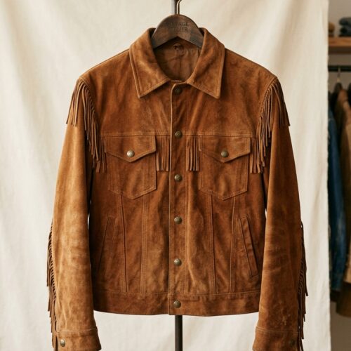 Rodeo night suede jacket